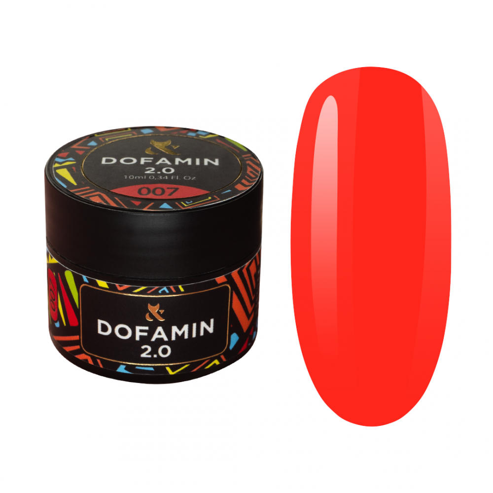 Цветное базовое покрытие F.O.X Base Dofamin 2.0 007, 10 ml