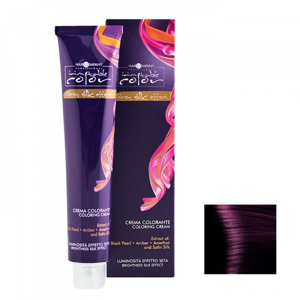 6.22 Крем-краска для волос HAIR COMPANY Inimitable Color Интенсивный сияющий темный блонд, 100 мл