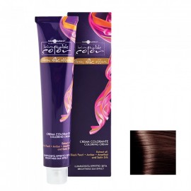 6.4 Крем-краска для волос HAIR COMPANY Inimitable Color Темно-русый медный, 100 мл