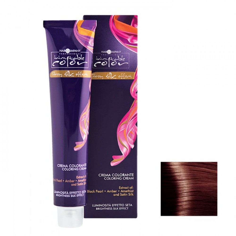 7.41 Крем-краска для волос HAIR COMPANY Inimitable Color Блондин медный матовый, 100 мл