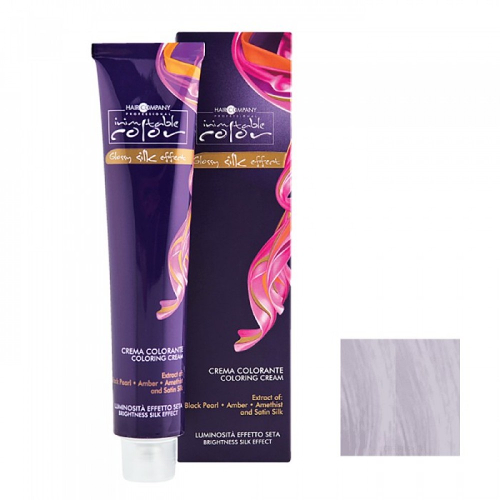Серо-Луный Стойкая крем-краска для волос HAIR COMPANY Inimitable Color Pastel, 100 мл