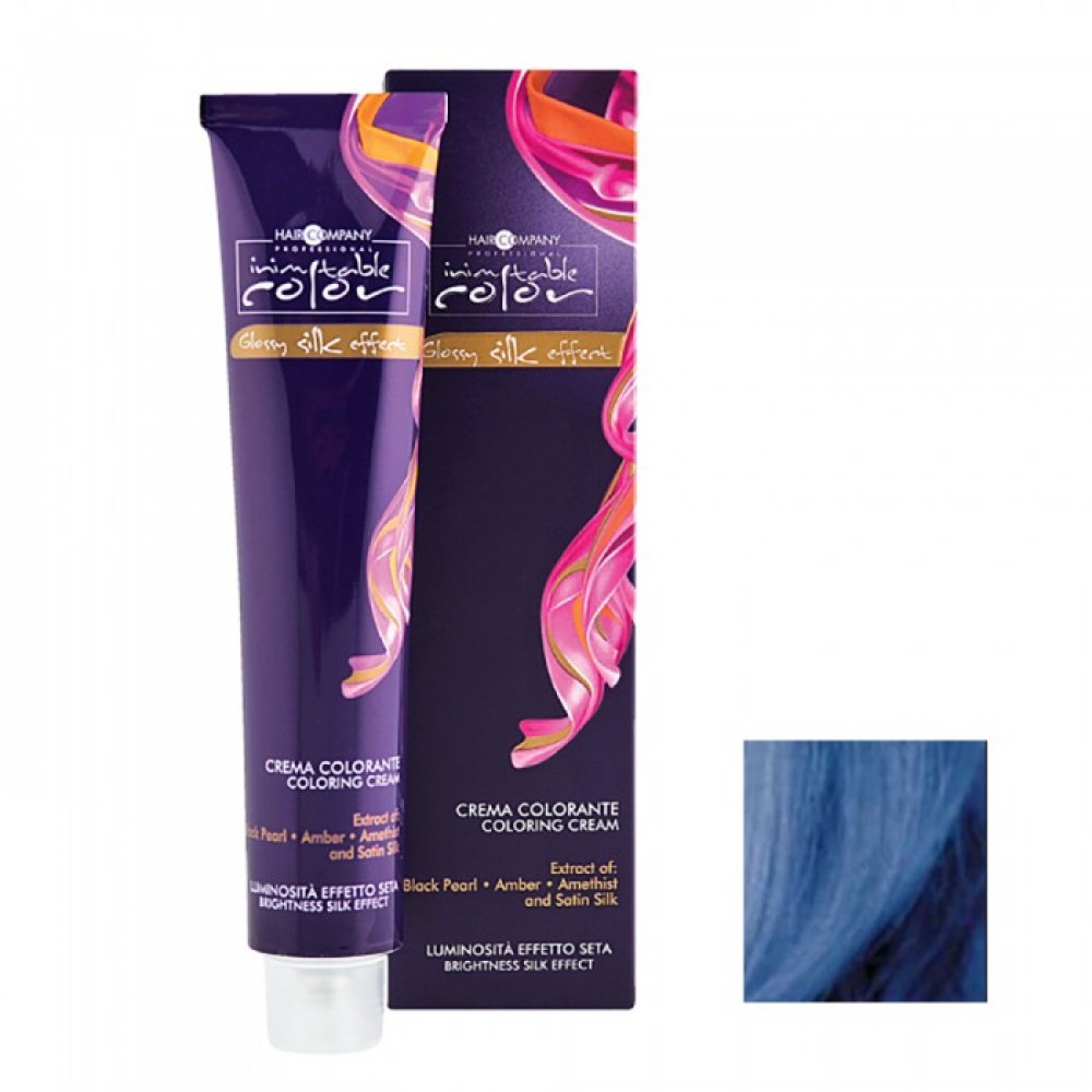 Синий Деним Стойкая крем-краска для волос HAIR COMPANY Inimitable Color Pastel, 100 мл