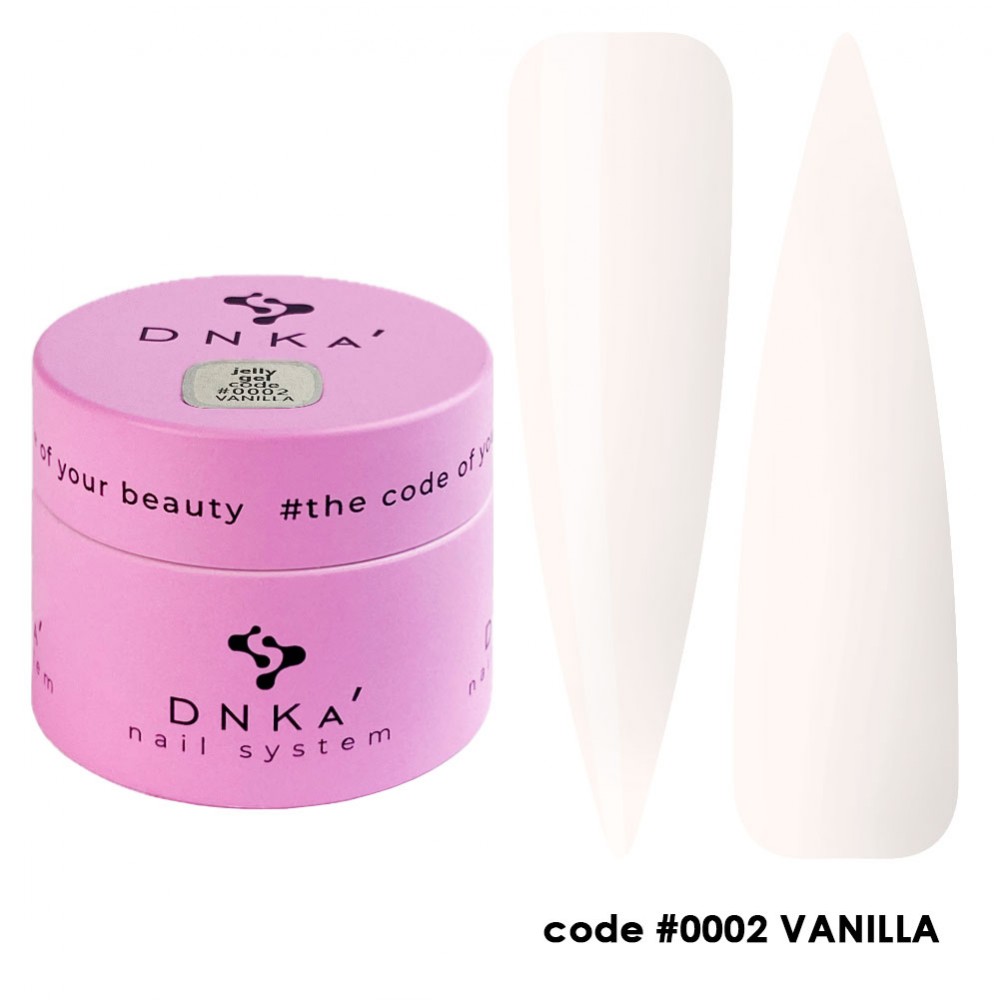 Гель-желе Jelly Gel DNKa, 15 ml #0002 Vanilla