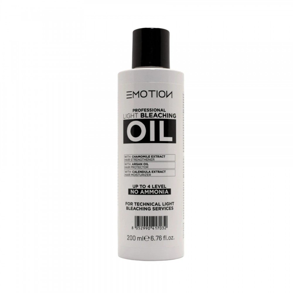Освітлююча олія без аміаку Krom Emotion Bleaching Oil, 200 мл
