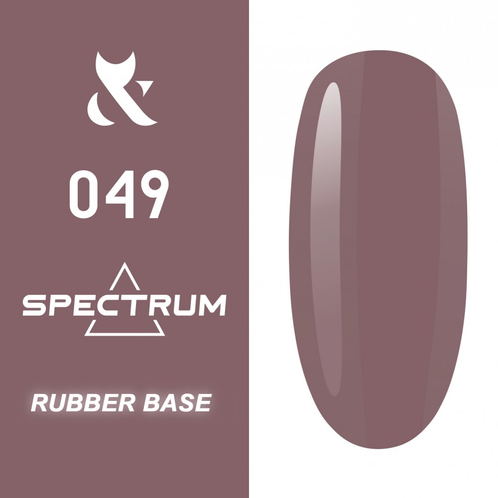 Каучуковая база для гель-лака F.O.X Spectrum Rubber Base 049, 14 мл