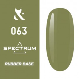 Каучуковая база для гель-лака F.O.X Spectrum Rubber Base 063, 14 мл