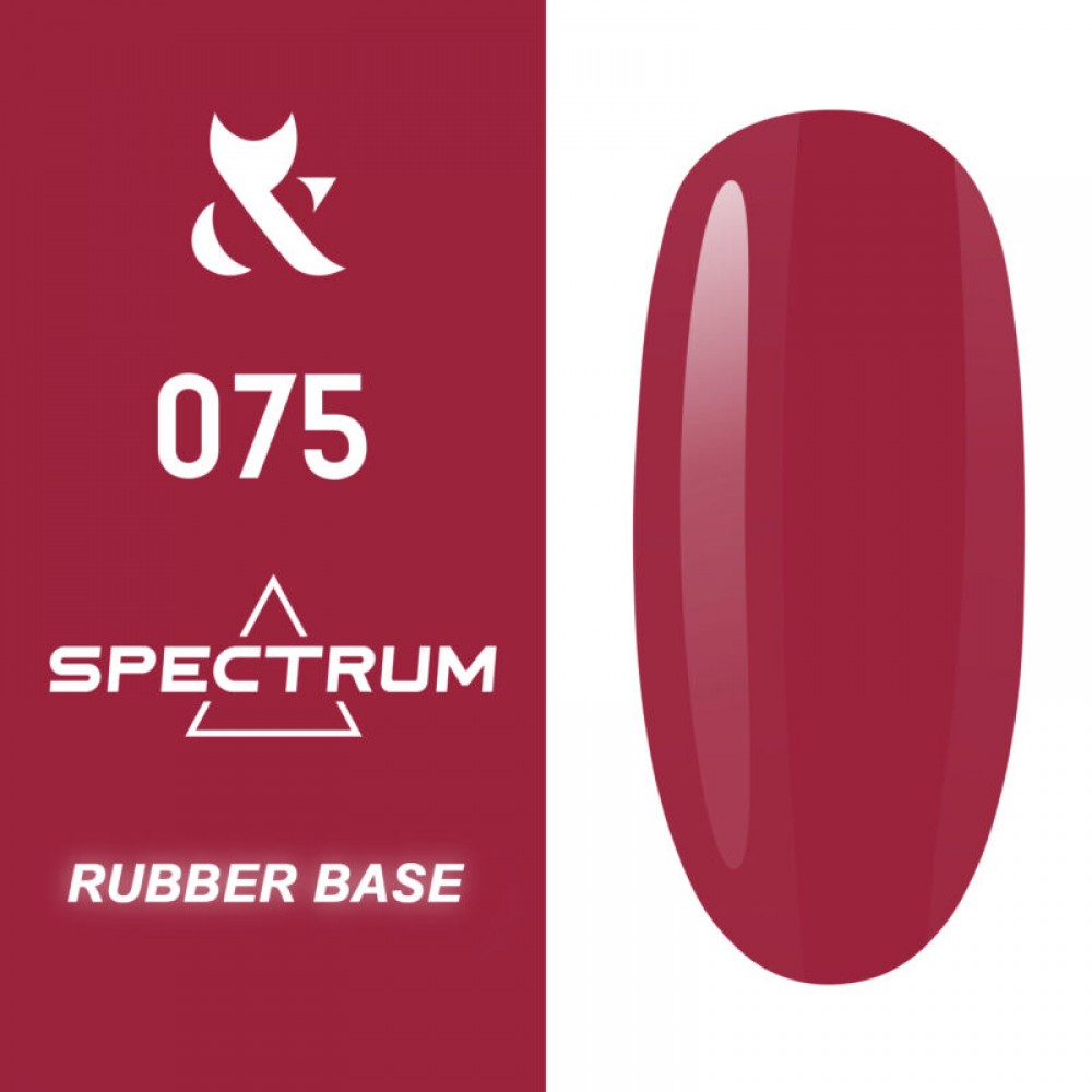Каучуковая база для гель-лака F.O.X Spectrum Rubber Base 075, 14 мл