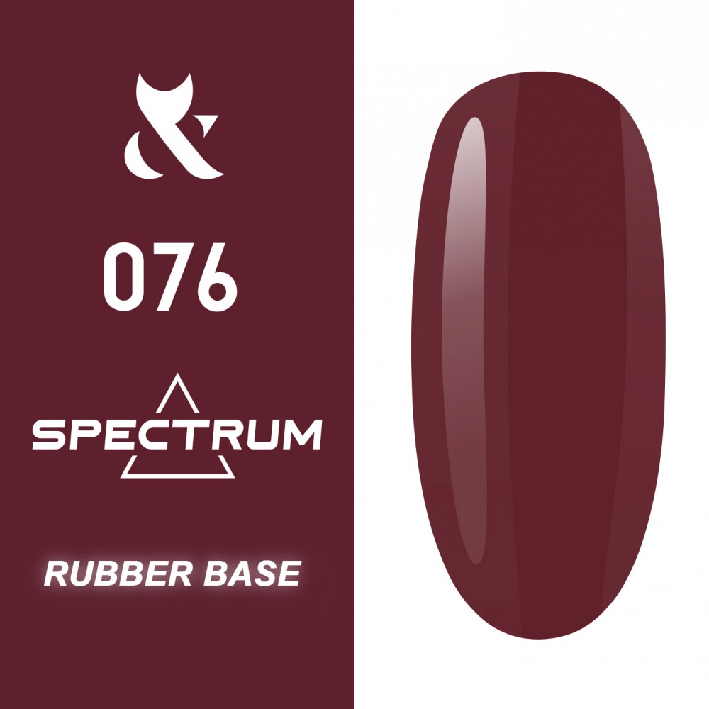 Каучуковая база для гель-лака F.O.X Spectrum Rubber Base 076, 14 мл