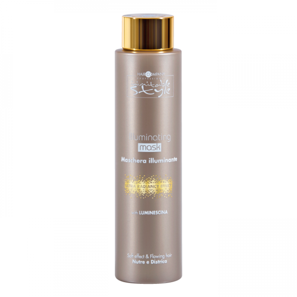 Маска, придающая блеск волосам HAIR COMPANY Luminescina Inimitable Style, 200 мл