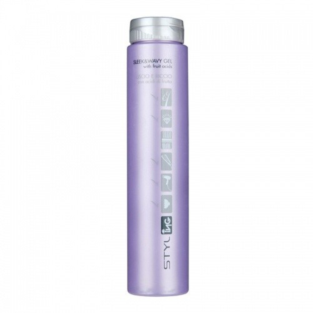 Гель сильної фіксації для прямого та кучерявого волосся ING Professional Styl-ING Sleek And Wavy Gel, 250 мл