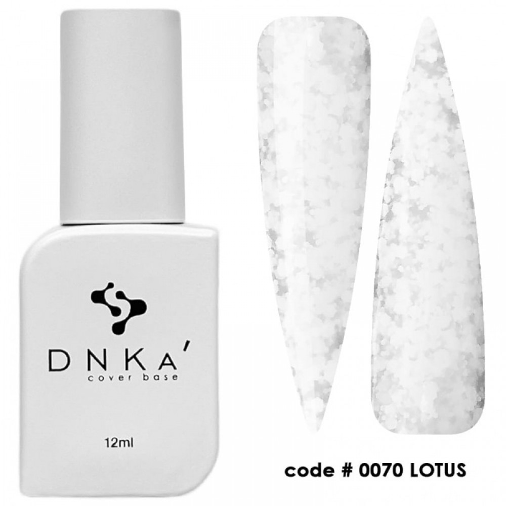 Камуфлирующая база DNKa Cover Base, 12 ml #0070 Lotus