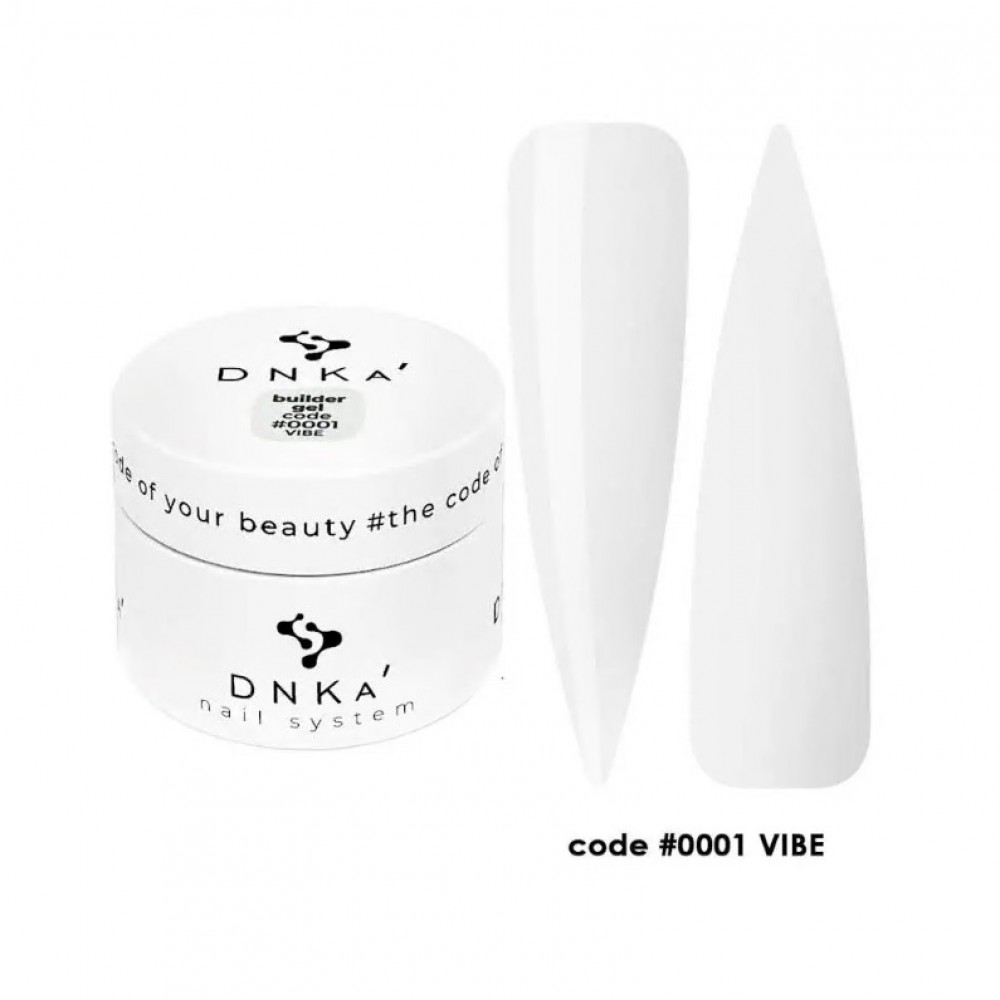 Акригель в банке Acryl Gel DNKa #0001 Glass, 30 ml