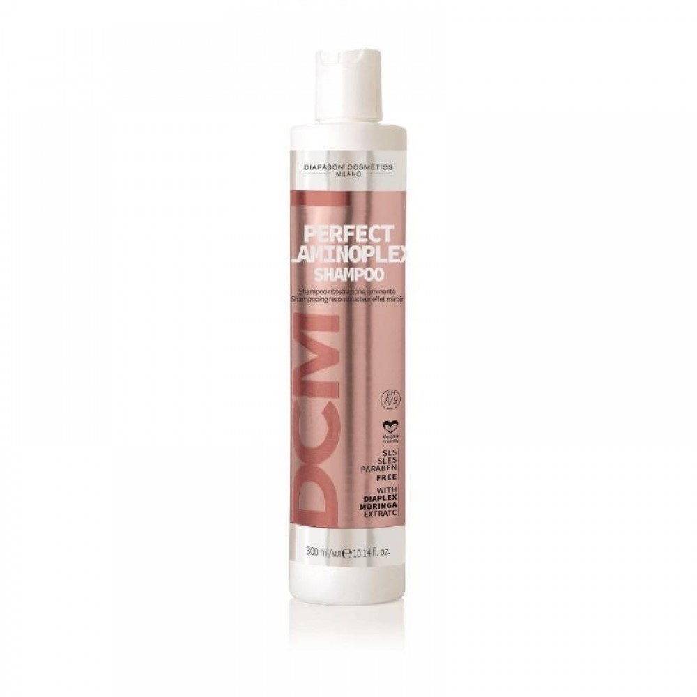Ламинирующий и реконструирующий шампунь “DCM Perfect Laminoplex Shampoo”, 300 мл