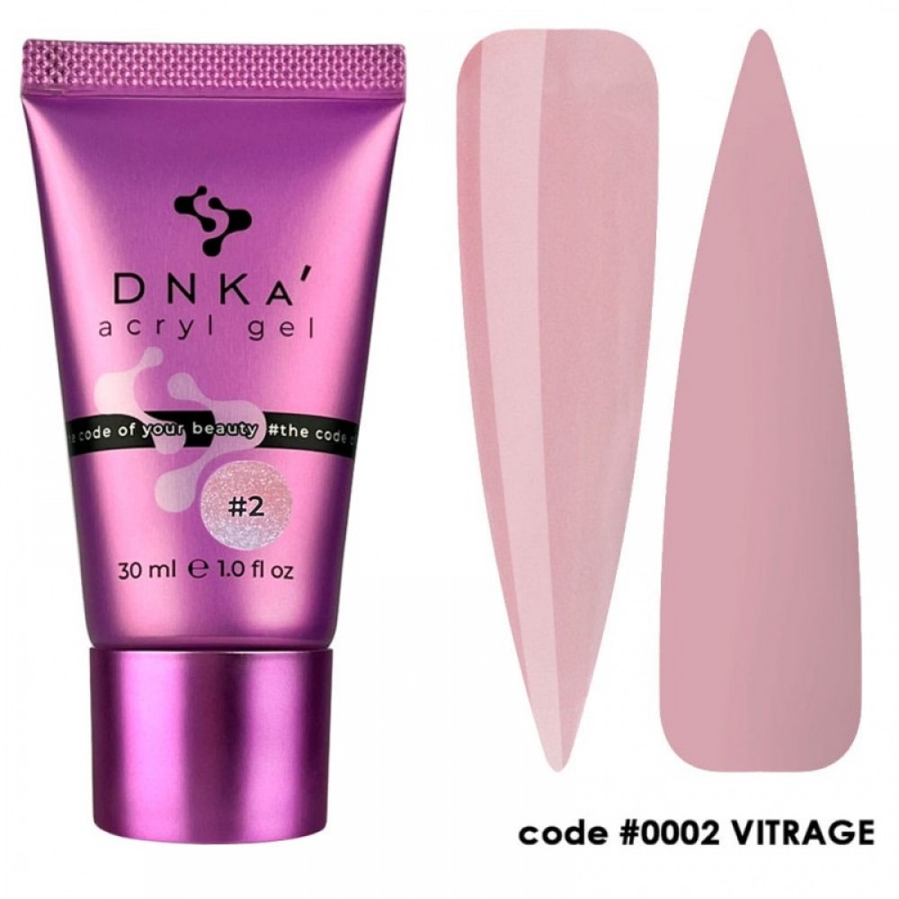 Акригель в тубе Acryl Gel (tube) DNKa #0002 Vitrage, 30 ml