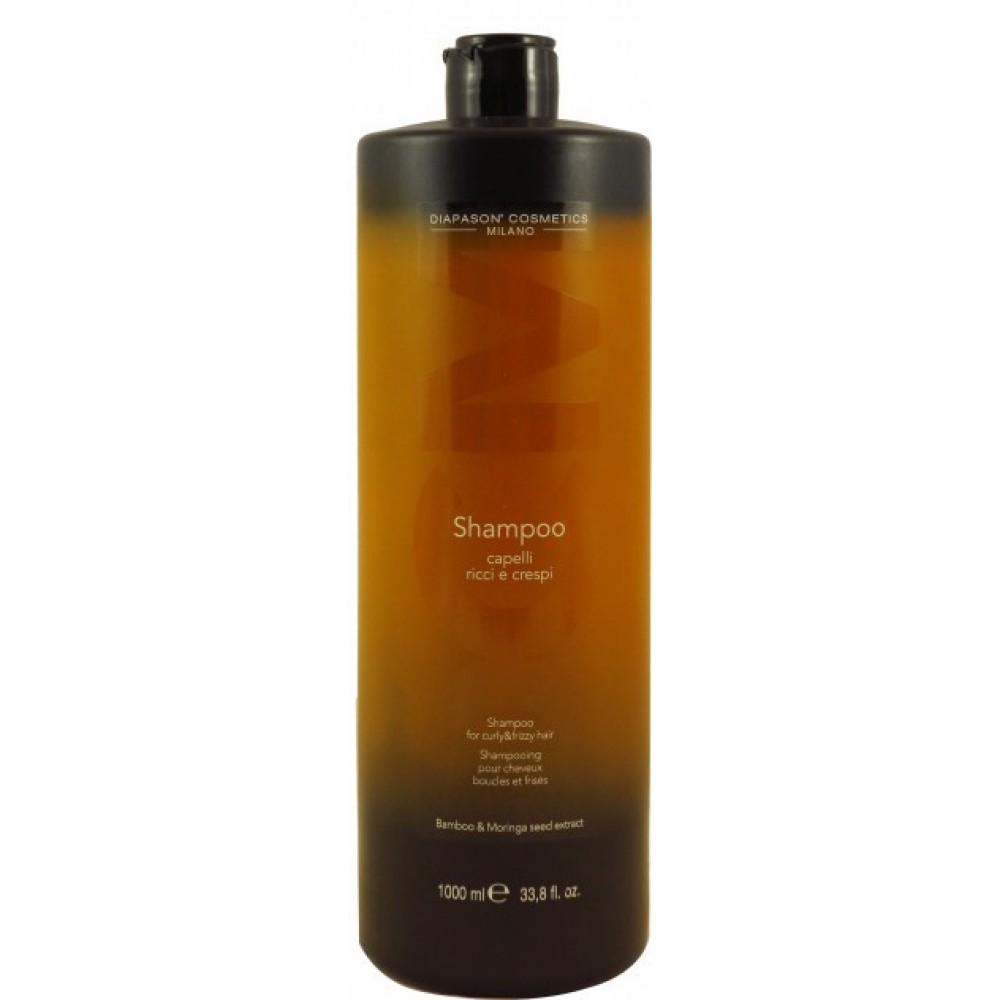 Шампунь дисциплінуючий для неслухняного волосся "DCM Shampoo for curly&frizzy hair", 1000 мл