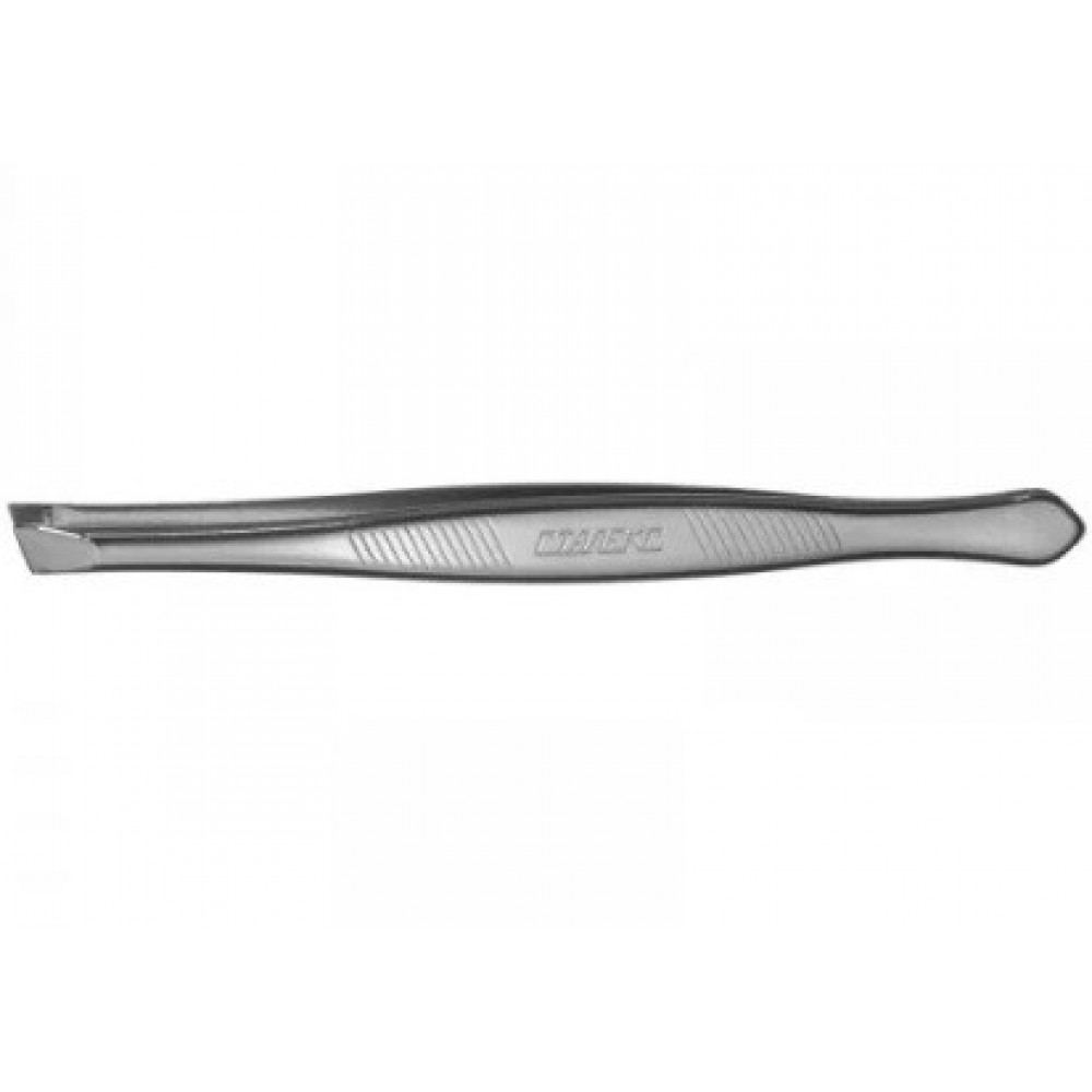 Пинцет для бровей STALEKS CLASSIC 10 TYPE 3 (широкие скошенные кромки)