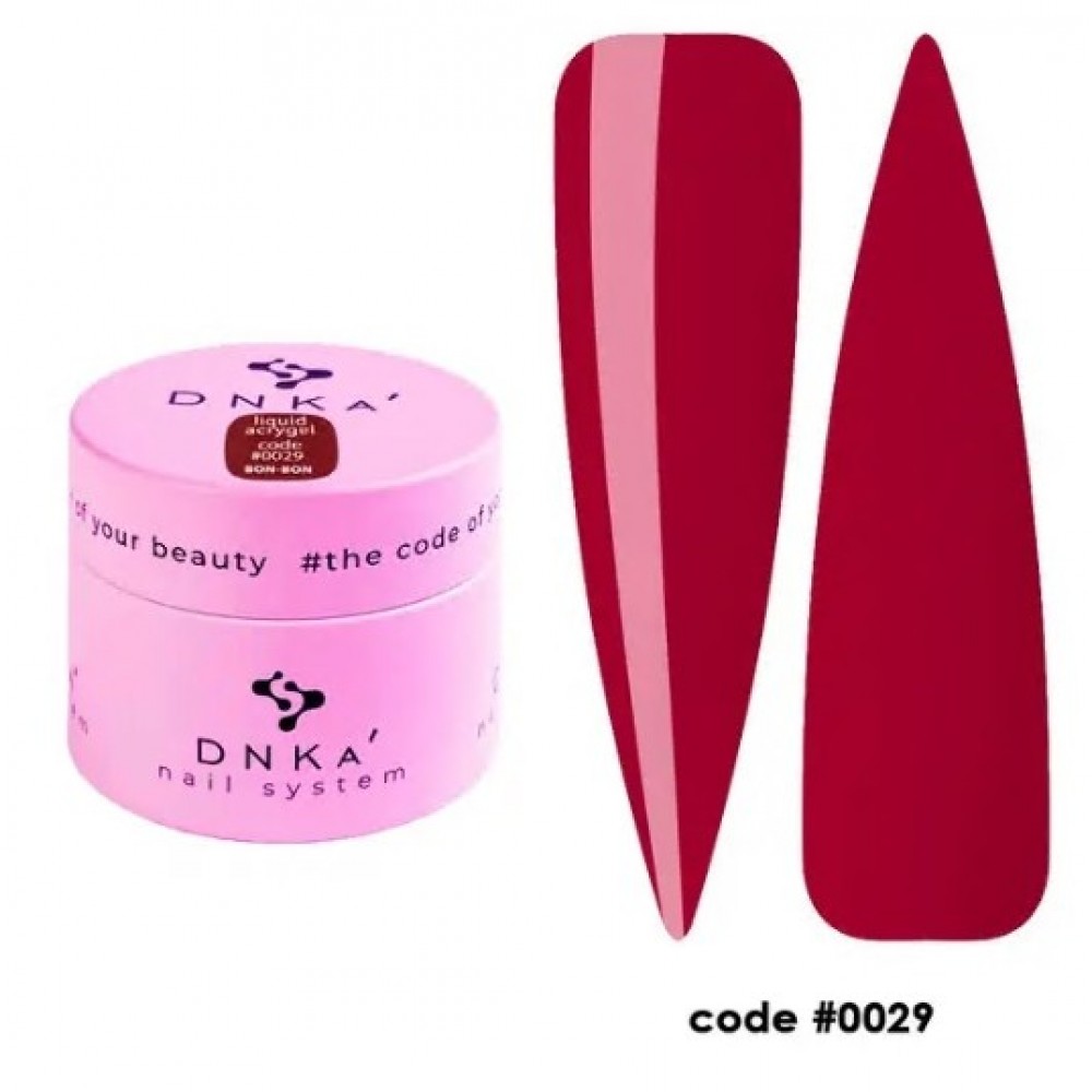 Жидкий гель в банке Liquid Acrygel DNKa, 15 ml #0029 Bon-Bon
