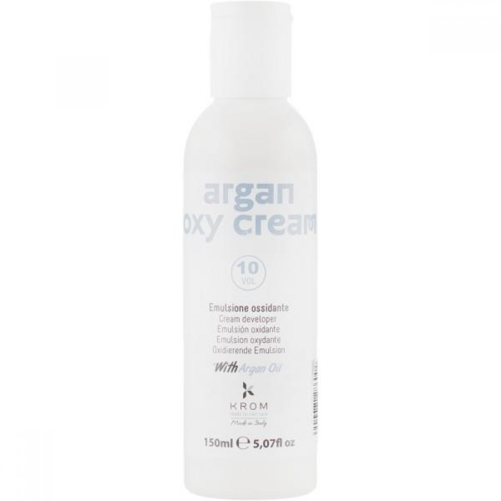 3% Окислительная эмульсия KROM ARGAN OXY CREAM с маслом арганы (10 vol), 150 мл