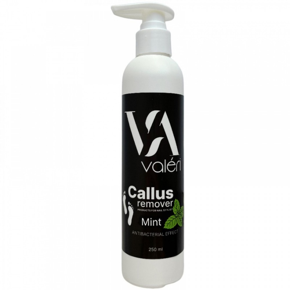 Щелочной пилинг для педикюра Valeri Callus Remover Mint, 250 мл