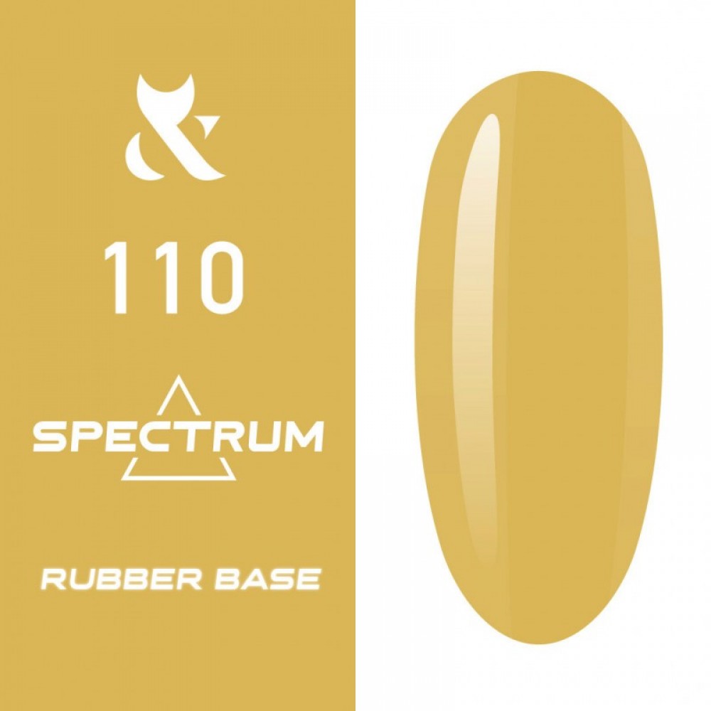 Каучуковая база для гель-лака F.O.X Spectrum Rubber Base 110, 14 мл