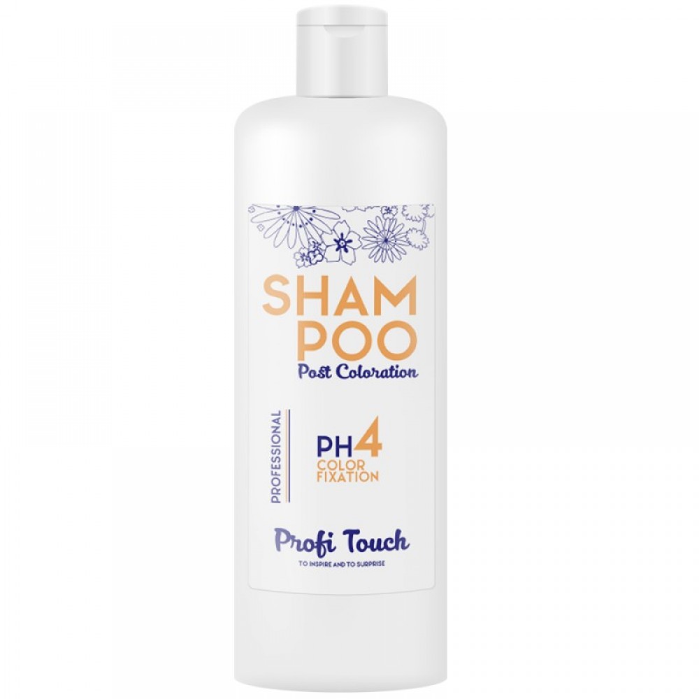 Шампунь Post-color рн 4 технический после окрашивания кислый ProfiTouch, 1000 мл