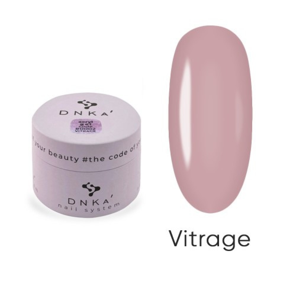 Акригель в банке Acryl Gel DNKa #0002 Vitrage, 30 ml