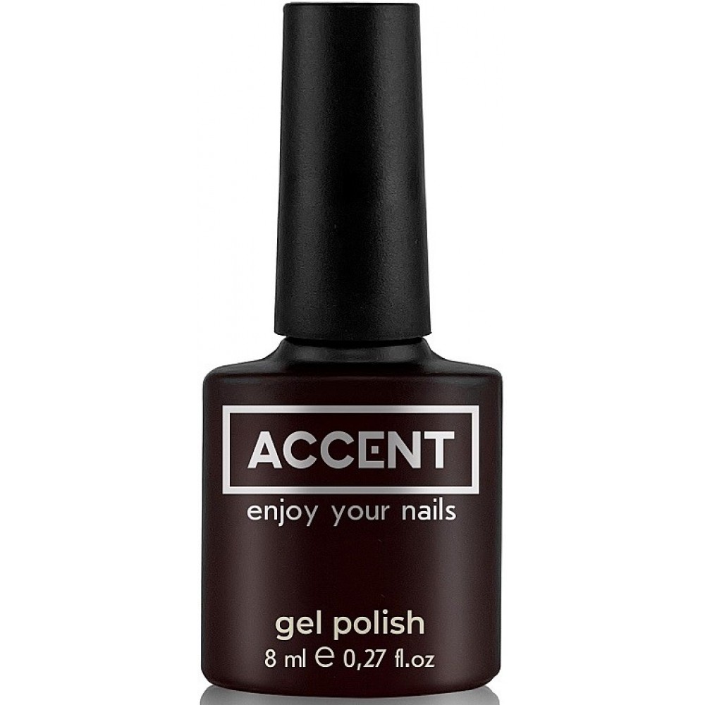Каучуковая основа под гель-лак для ногтей Accent Rubber Base Coat (hard), 8 мл
