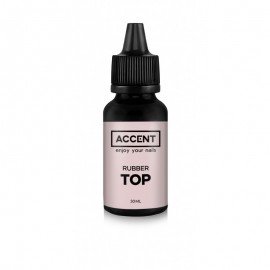Топ каучуковый Rubber top coat Accent, 30 мл