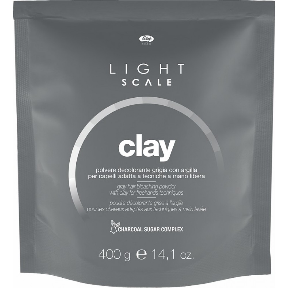 Глина для осветления волос Lisap Light Scale Clay, 400 гр.