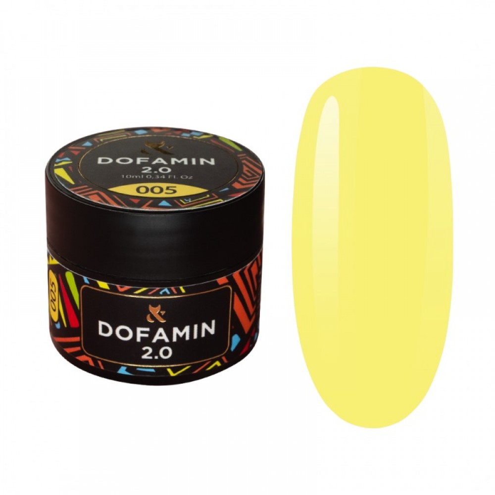 Цветное базовое покрытие F.O.X Base Dofamin 2.0 005, 10 ml
