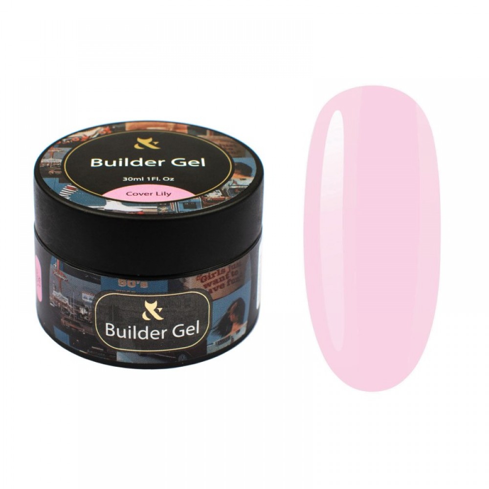 Гель для моделирования F.O.X Builder gel Cover Lily, 30 мл