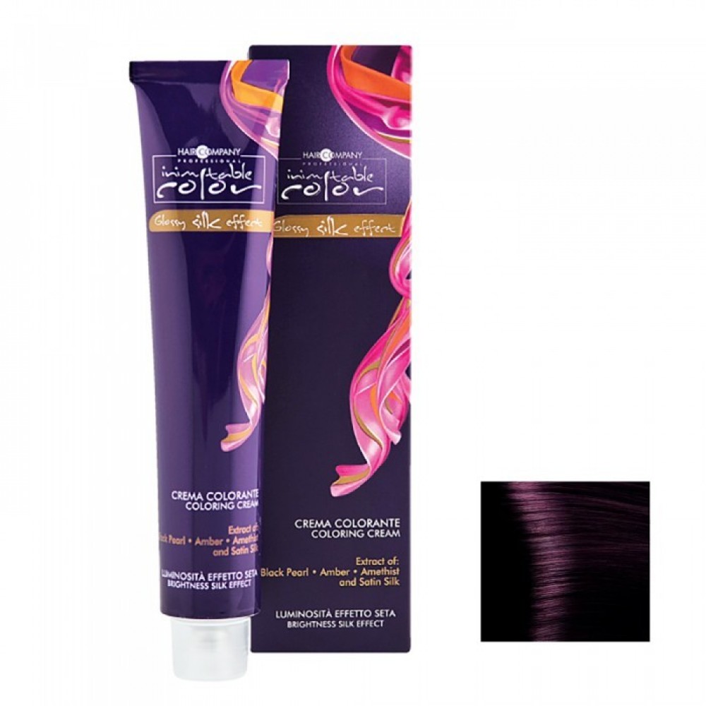 Крем- краска для волос HAIR COMPANY Inimitable Color 5.22 Светлый интенсивный каштан, 100 мл