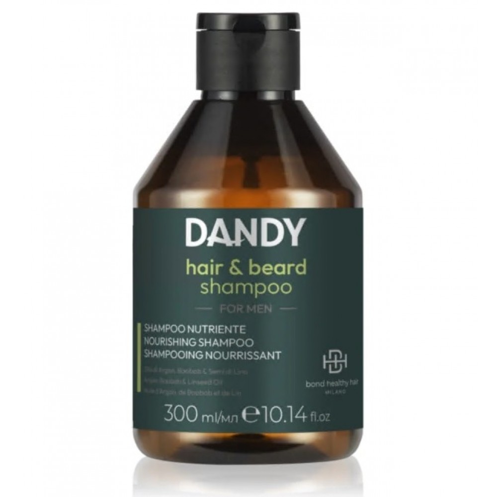 Шампунь для волосся та бороди, Dandy hair&beard shampoo, 300 мл