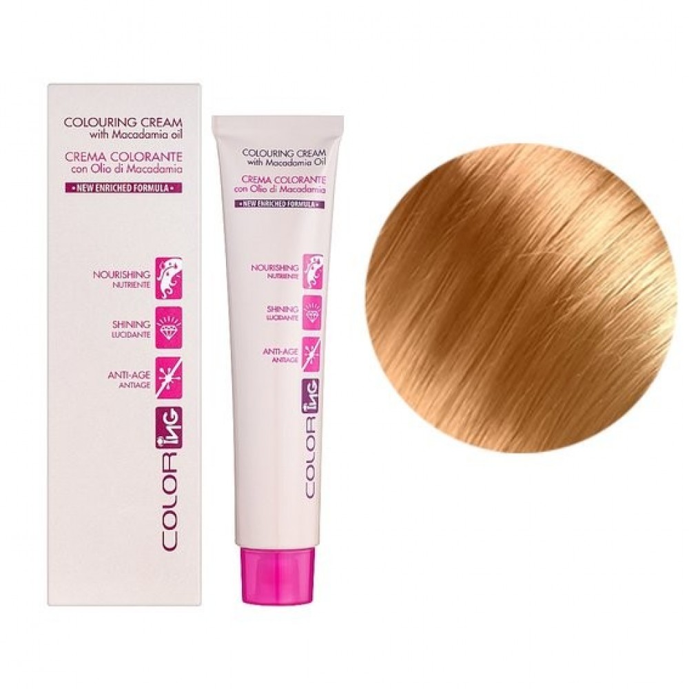 Крем-краска для волос ING Professional Colouring Cream with Macadamia oil 11.32 суперплатиновый блондин бежевый, 60 мл