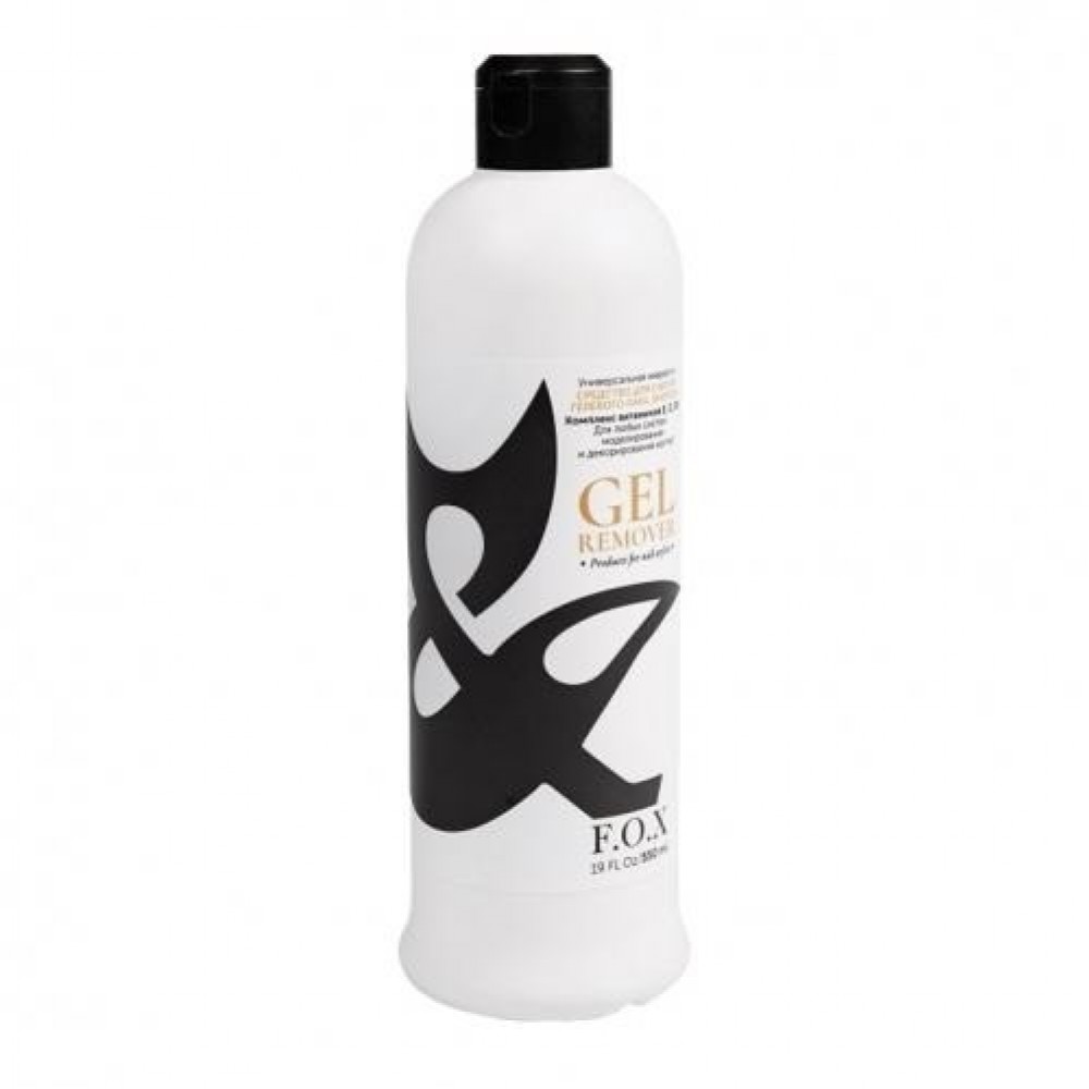 Средство для снятия лака F.O.X Gel Remover, 250 мл
