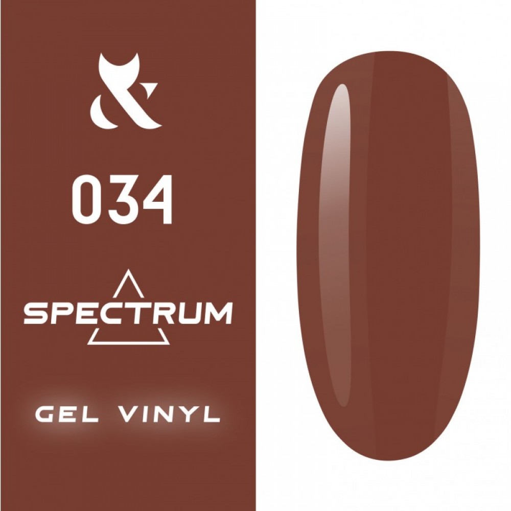 Гель-лак FOX gel-polish gold Spectrum 034, 7 мл