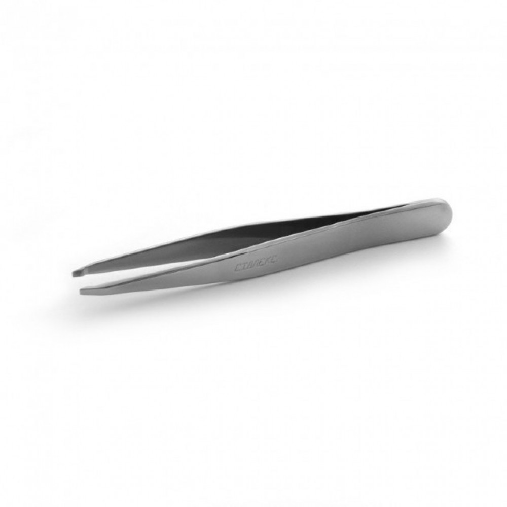 Пинцет для бровей STALEKS BEAUTY & CARE 10 TYPE 2 (узкие прямые кромки)