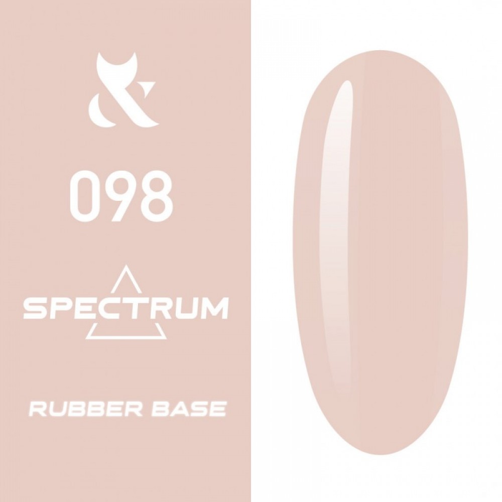 Каучуковая база для гель-лака F.O.X Spectrum Rubber Base 098, 14 мл