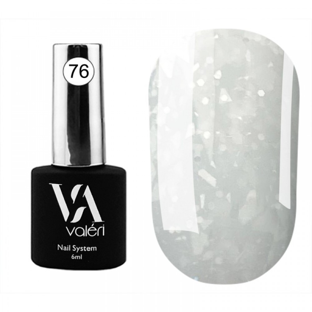 База для гель-лака Valeri Base Flakes №76, 6 мл
