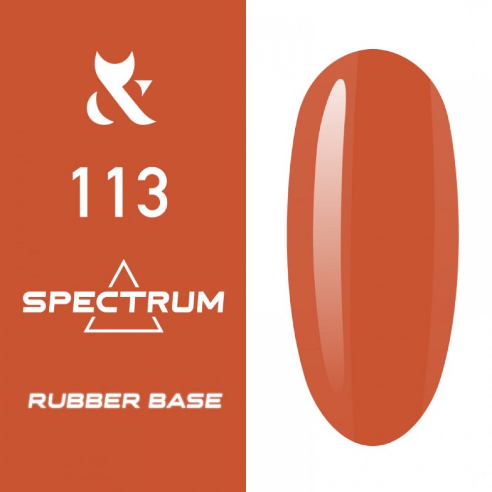 Каучуковая база для гель-лака F.O.X Spectrum Rubber Base 113, 14 мл