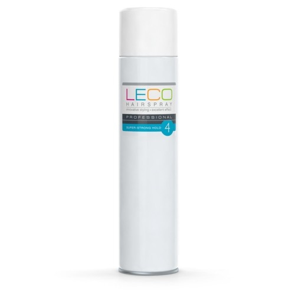 Лак для волос сверхсильной фиксации LECO Professional, 600 мл
