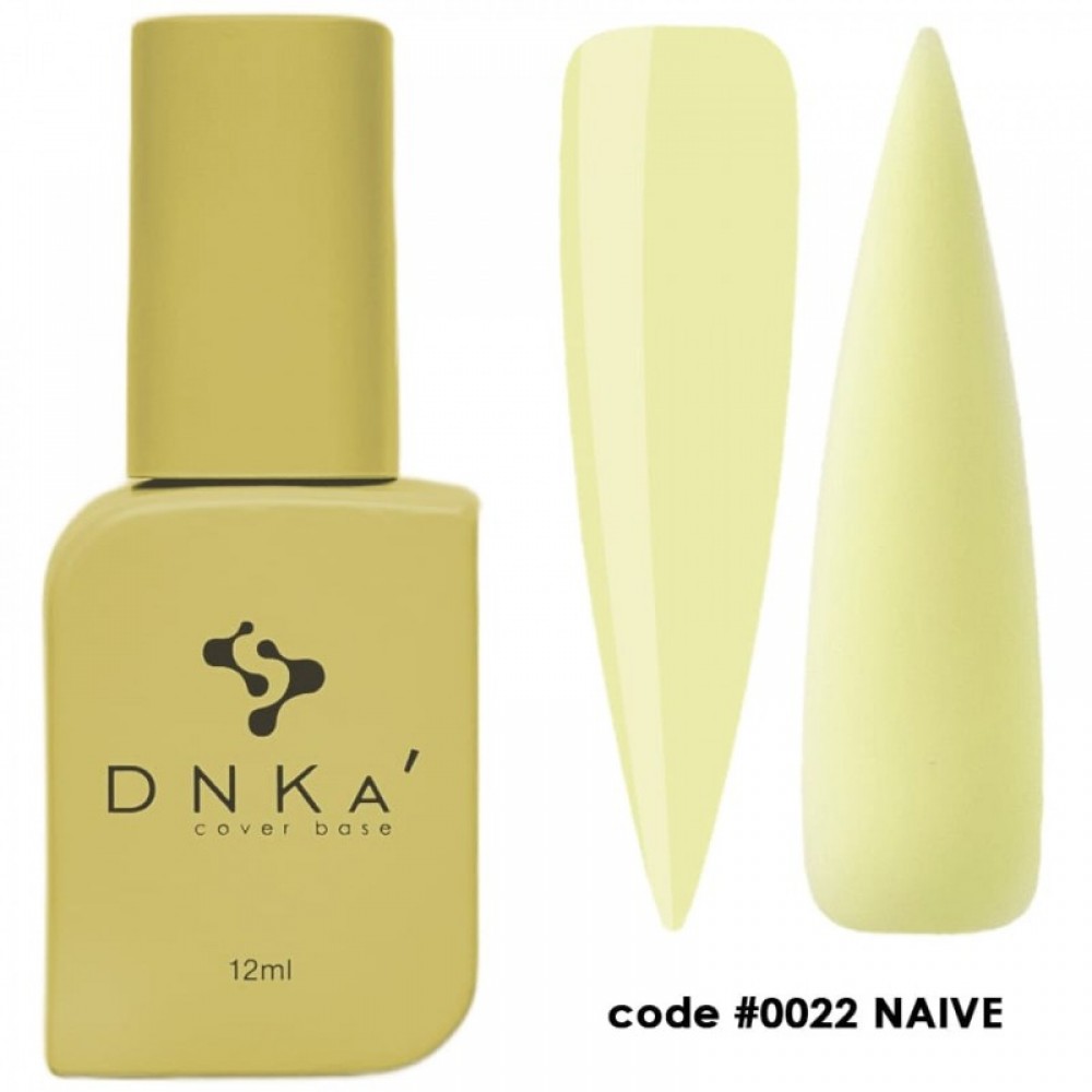 Камуфлирующая база DNKa Cover Base, 12 ml #0022 Naive