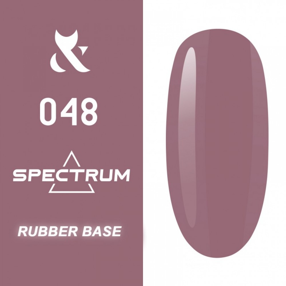 Каучуковая база для гель-лака F.O.X Spectrum Rubber Base 048, 14 мл