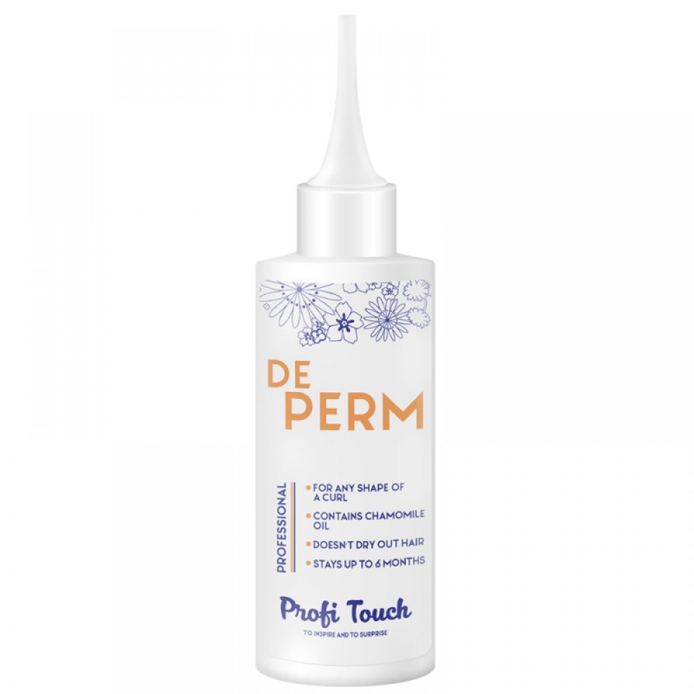 Средство для химической завивки тяжело завивающихся волос ProfiTouch De Perm, 250 мл