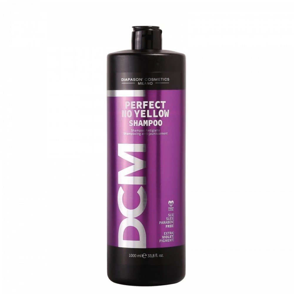 Антижелтый шампунь для волос DCM Perfect No Yellow Shampoo, 1000 мл