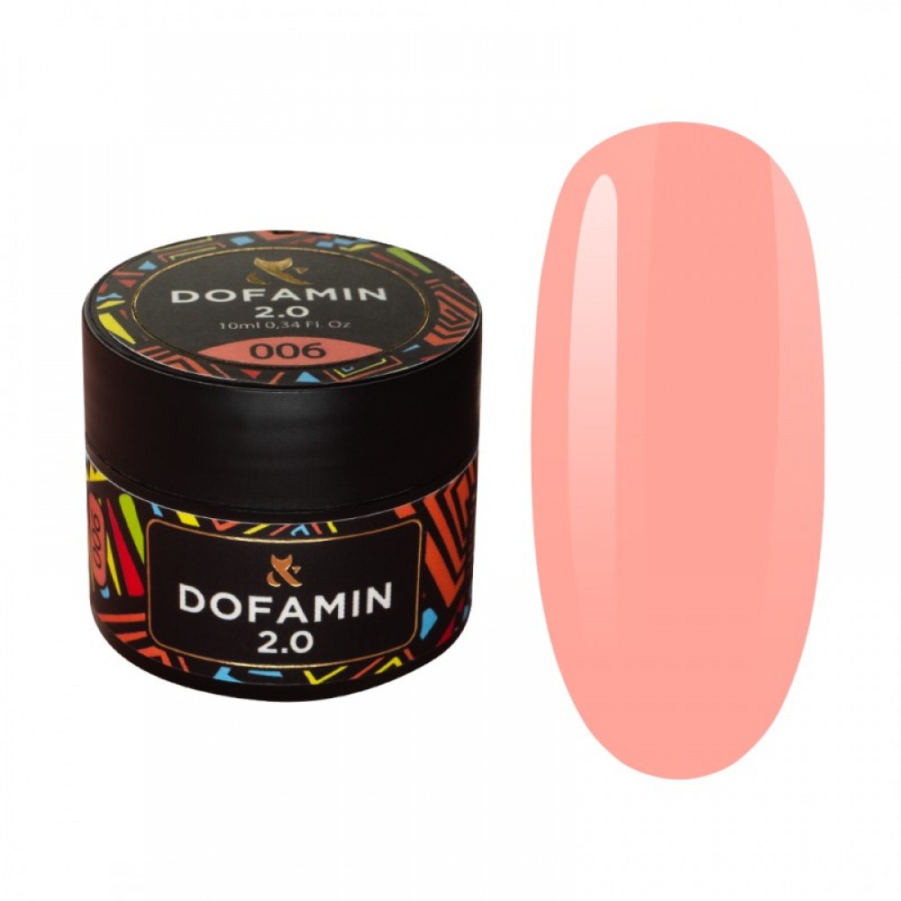 Цветное базовое покрытие F.O.X Base Dofamin 2.0 006, 10 ml