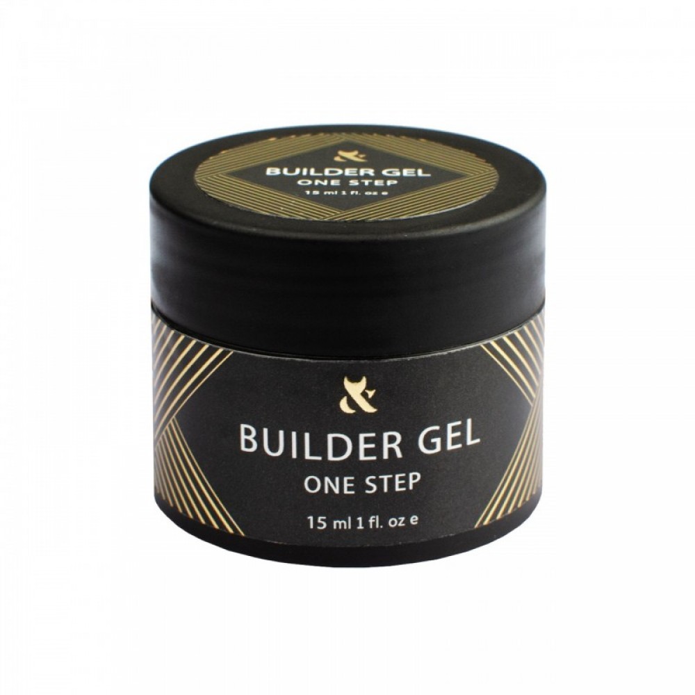 Гель для моделирования F.O.X Builder gel One step Clear, 30 мл