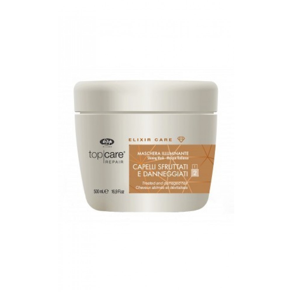 Маска для блиску Lisap Top Care Repair Elixir Care shining mask, 500 мл
