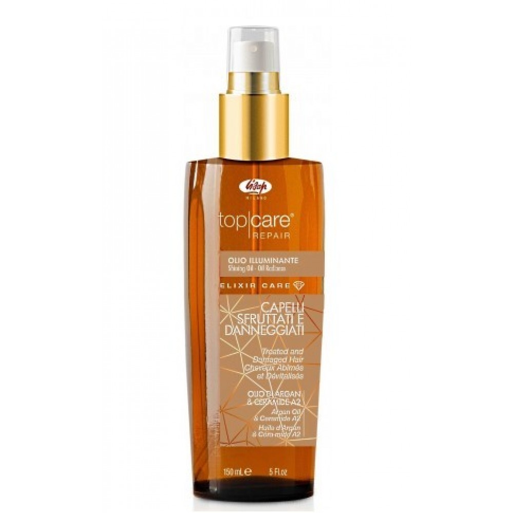 Масло для блеска Lisap Top Care Repair Elixir Care oil, 150 мл