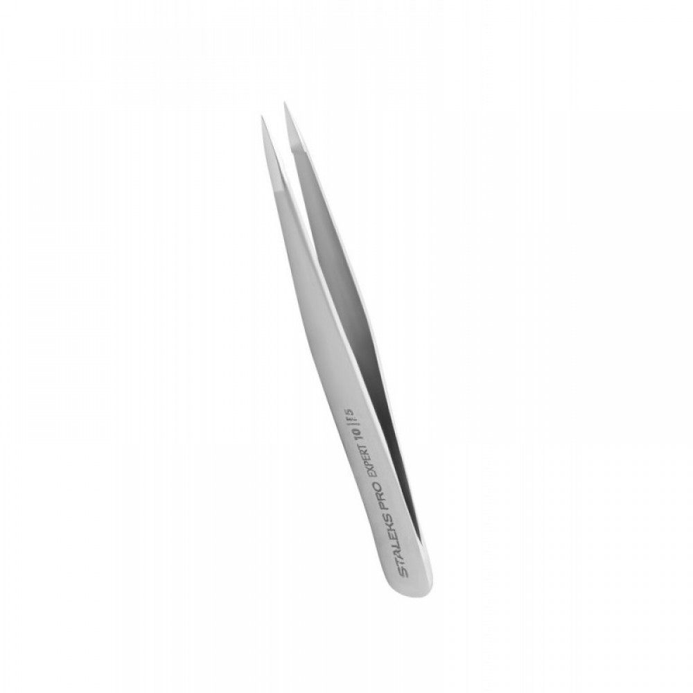 Пинцет для бровей STALEKS EXPERT 10 TYPE 5 (точечный) TE-10/5